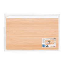 Sottomano Silva - 58,5 x 38,5 cm  - trasparente/stampa legno - Cep