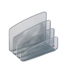 Sparticarte Mesh - rete metallica - 14,5 x 18 x 9 cm - argento - Alba