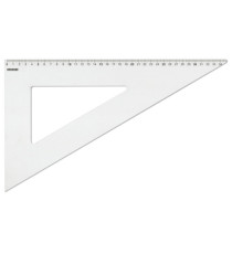 Squadra linea Profil - alluminio - 60gradi - 35cm  - Arda