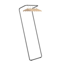Stand appendiabiti Wall - 52 x 32 x 157 cm - Alba