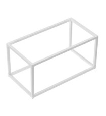 Stand buffet GN 1/3 - 32,5 x 17,6 x 16 cm - metallo -  bianco - Leone