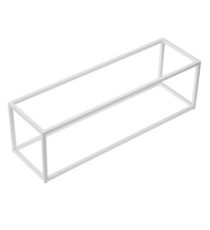 Stand buffet GN 2/4 - 53 x 16,5 x 16 cm - metallo - bianco - Leone