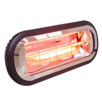 Stufa a infrarossi SoleRosso da interno/esterno - 33,5x23,5x13,5 cm - 1500W - CFG
