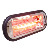 Stufa a infrarossi SoleRosso da interno/esterno - 33,5x23,5x13,5 cm - 1500W - CFG