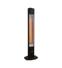 Stufa a torre Hot Tagon - con timer - 2000 W - 31 x 24,5 x 114 cm - nero - CFG