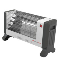 Stufa al quarzo VESUVIO - 1200W - 52 x 30 x 19 cm - Melchioni Family
