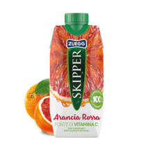 Succo Skipper - gusto arancia rossa - Zuegg - brick 330 ml