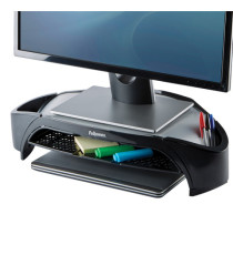 Supporto monitor plus - vaschetta e scomparti - Fellowes