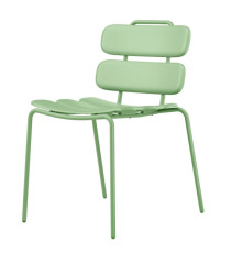 Seduta collettività Lemon - senza braccioli - polipropilene - verde - Unisit