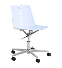 Seduta Home/Office Mindy MNGP - senza braccioli - celeste - Unisit