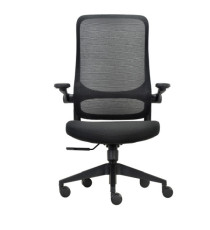 Seduta operativa ergonomica Aurora CHLN18 - braccioli regolabili - nero - Unisit