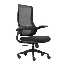 Seduta operativa ergonomica Aurora CHLN18 - braccioli regolabili - nero - Unisit