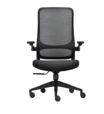 Seduta operativa ergonomica Aurora CHLN18 - braccioli regolabili - nero - Unisit