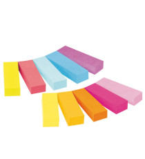Segnapagina Post-it - 670-10AB-EU - in carta - 12,7 x 44 mm - 10 colori assortiti - Post-it - conf. 500 pezzi