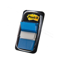 Segnapagina Post-it Index Medium - 680-2 - 25,4 x 43,2 mm - blu - Post-it - conf. 50 pezzi