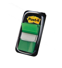 Segnapagina Post-it Index Medium - 680-3 - 25,4x43,2 mm - verde - Post-it - conf. 50 pezzi