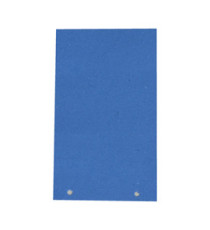 Separatori - cartoncino Manilla 200 gr - 12,5 x 23 cm - azzurro - Cartotecnica del Garda - conf. 200 pezzi