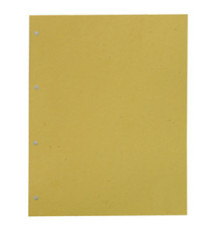 Separatori - cartoncino Manilla 200 gr - 22x30 cm - giallo - Cartotecnica del Garda - conf. 200 pezzi