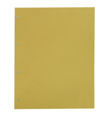 Separatori - cartoncino Manilla 200 gr - 22x30 cm - giallo - Cartotecnica del Garda - conf. 200 pezzi