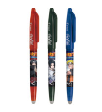 Set 3 pezzi Frixion Ball e Clicker Naruto - colori assortiti - Pilot - expo 12 pezzi