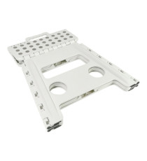 Sgabello alto Clic Clac - 30 x 22 x 32 cm - bianco - King Collection