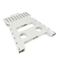 Sgabello alto Clic Clac - 30 x 22 x 32 cm - bianco - King Collection