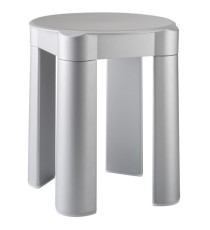 Sgabello componibile - 37x37x39 cm - capacità massima 100 kg - bianco - Mar Plast
