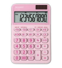 Sharp - Calcolatrice da tavolo EL M335 - 10 cifre - rosa - ELM335 BPK