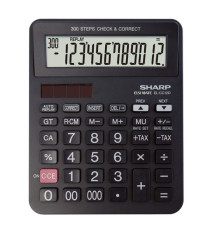 Sharp - Calcolatrice da Tavolo EL-CC12D - 12 cifre - EL-CC12D