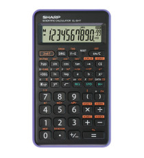 Sharp - Calcolatrice scientifica - Viola - EL 501TBVL