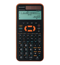 Sharp - Calcolatrice Scientifica EL-W531XG - Arancione - ELW531XGYR