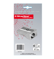 Temperamatite senza contenitore - 1 foro - in metallo - Starline