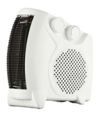 Termoventilatore Hotty Plus - orizzontale/verticale - 2000 W - 14,5 x 11 x 25 cm - giallo - Melchioni