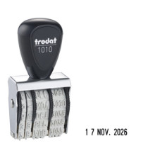 Timbro Datario 1010 - manuale - 4 mm - Trodat