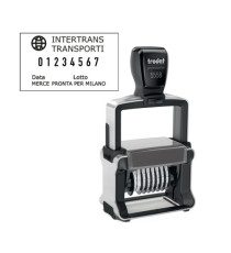 Timbro Professional 4.0 5558/PL Numeratore - 8 colonne - 5 mm - autoinchiostrante - Trodat