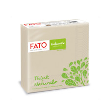 Tovagliolo linea Natural Style - carta - 2 veli - 33 x 33 cm - Fato - conf. 50 pezzi