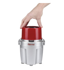 Tritatutto elettrico - 17 x 24 x 15 cm - grigio/rosso Girmi