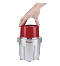 Tritatutto elettrico - 17 x 24 x 15 cm - grigio/rosso Girmi