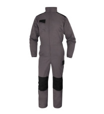 Tuta da lavoro M1CO2 - taglia M - twill/poliestere/cotone - grigio - Deltaplus