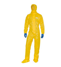 Tuta di protezione Deltachem - taglia M - giallo - Deltaplus