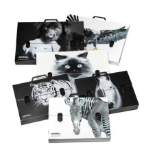 Valigetta polionda Animal Friends - 38 x 53 cm - dorso 5 cm - fantasie assortite - Colorosa