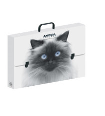Valigetta polionda Animal Friends - 38 x 53 cm - dorso 5 cm - fantasie assortite - Colorosa