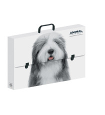 Valigetta polionda Animal Friends - 38 x 53 cm - dorso 5 cm - fantasie assortite - Colorosa