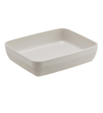 Vaschetta buffet Norway - avorio - 32,5 x 26,5 x 7,5cm - melamina - Leone
