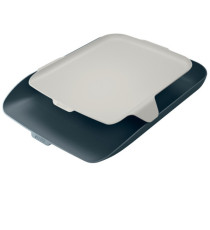 Vaschetta portacorrispondenza - con vassoio organizer Cosy - grigio - Leitz