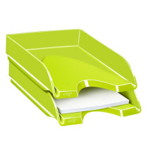 Vaschetta portacorrispondenza CepPro Gloss - 34,8 x 25,7 x 6,6 cm - verde anice - Cep