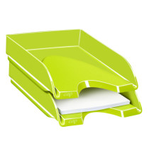 Vaschetta portacorrispondenza CepPro Gloss - 34,8 x 25,7 x 6,6 cm - verde anice - Cep