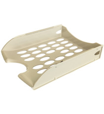 Vaschetta portacorrispondenza forata E040 - 26 x 34,5 x 6,5 cm - grigio - Fellowes
