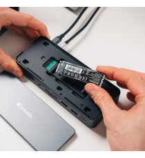 Verbatim - USB-C Pro Docking Station 15 Port - 32173