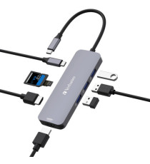 Verbatim - USB-C Pro Multiport Hub 8 Port - 32151
